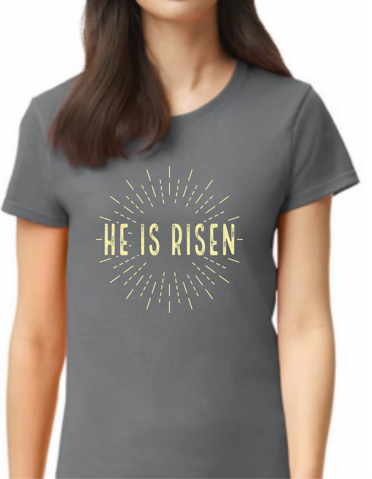 "He is Risen" Adult T-Shirts