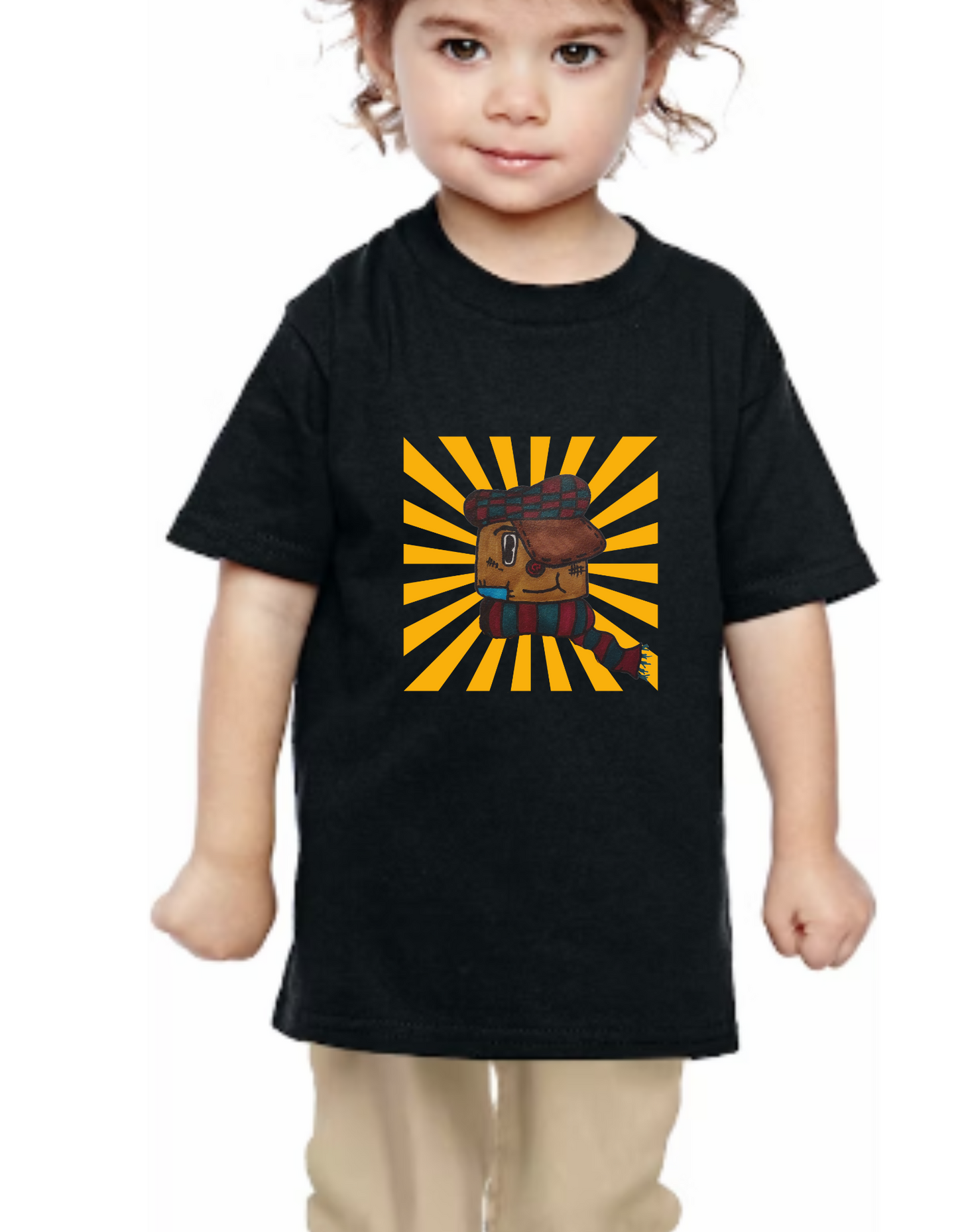 "Patch McButtons" Toddler T-Shirt