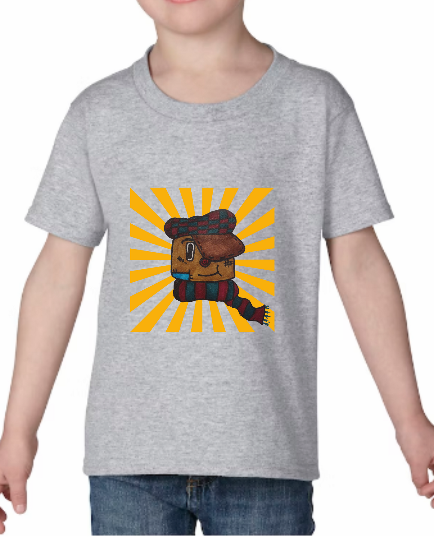 "Patch McButtons" Toddler T-Shirt