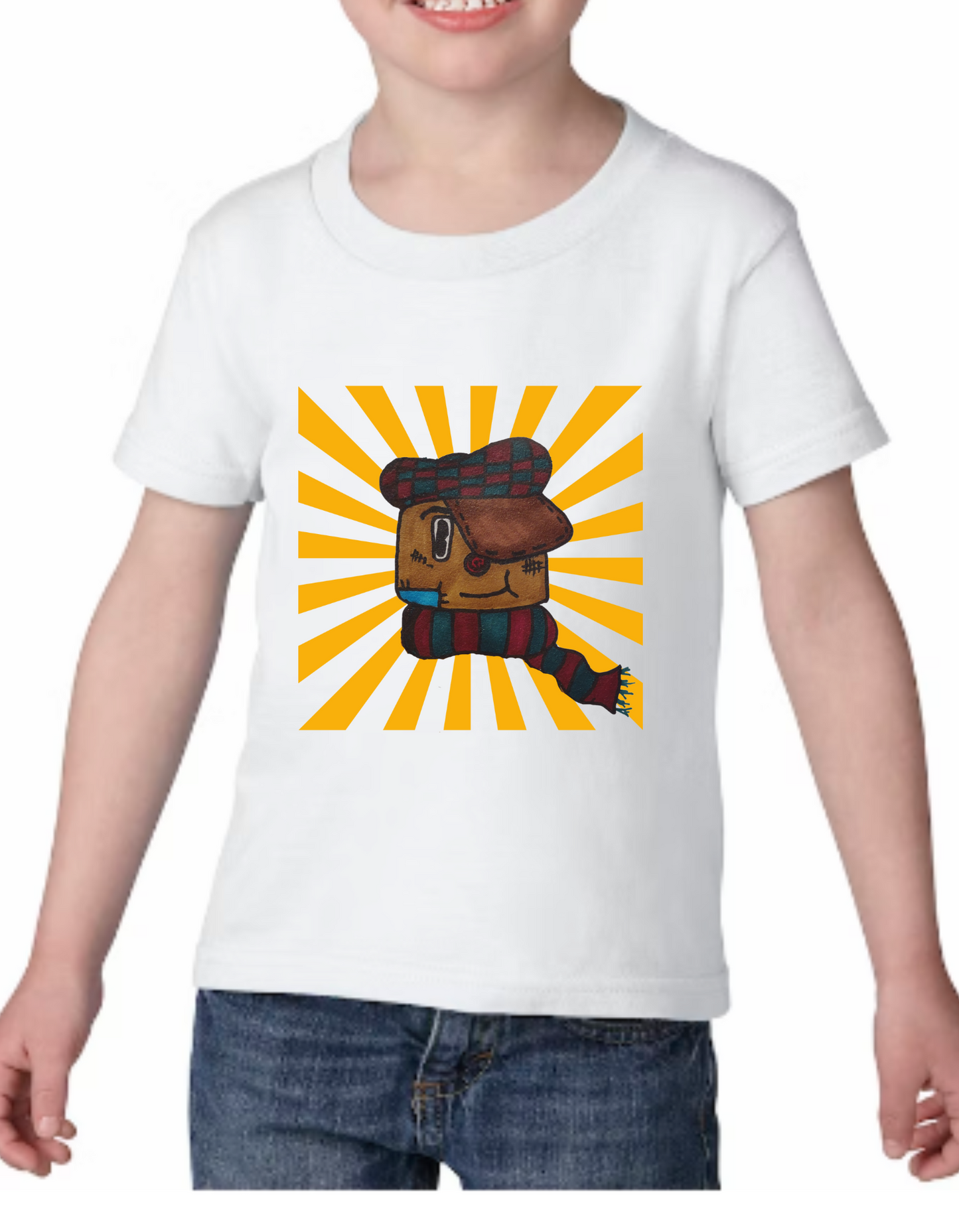 "Patch McButtons" Toddler T-Shirt