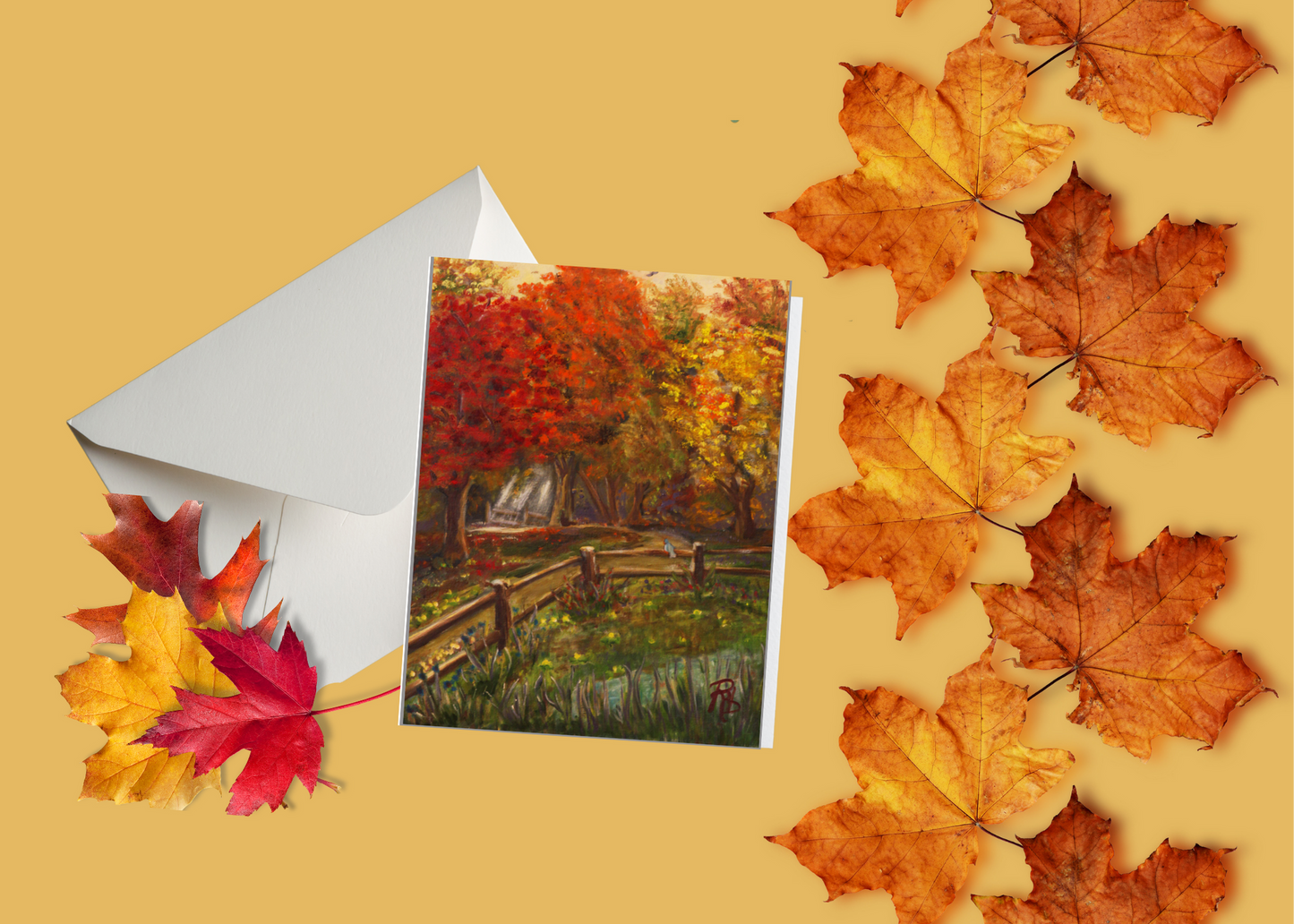 Fall/Autumn Note Cards/Postcards