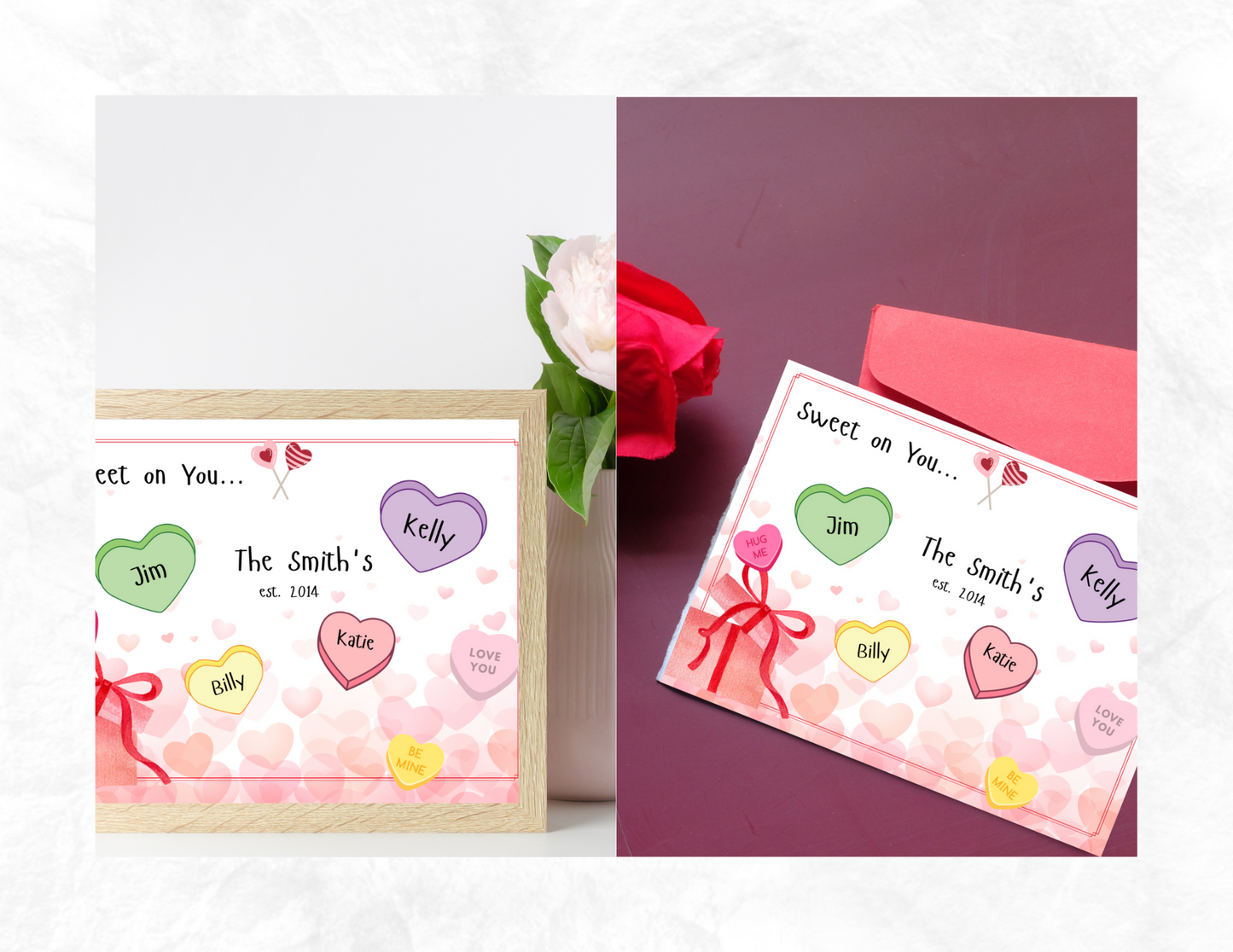 "Sweet on You" Wall Art & Note Cards