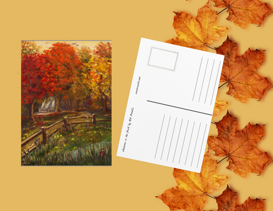 Fall/Autumn Note Cards/Postcards