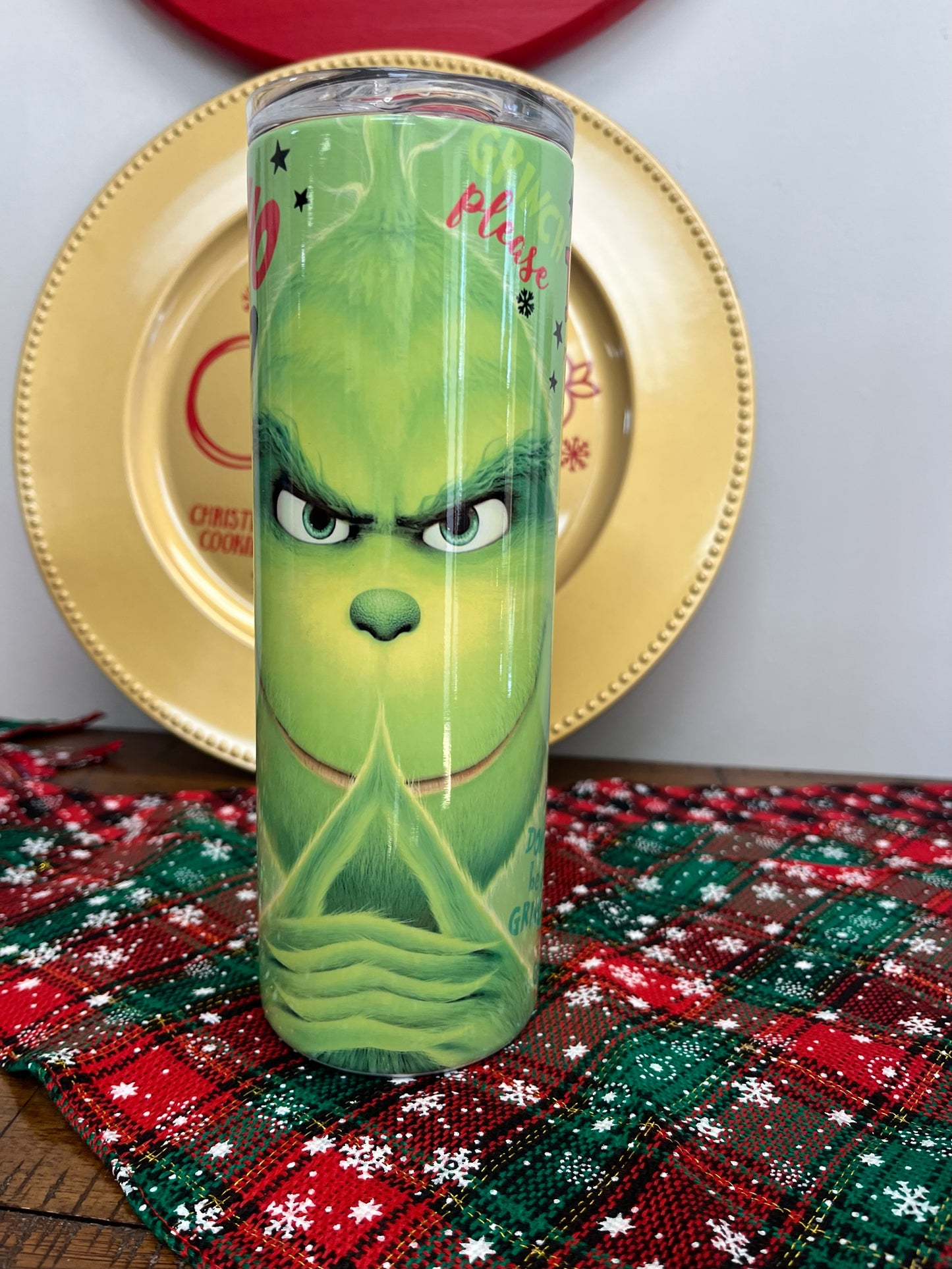 Grinch Tumblers