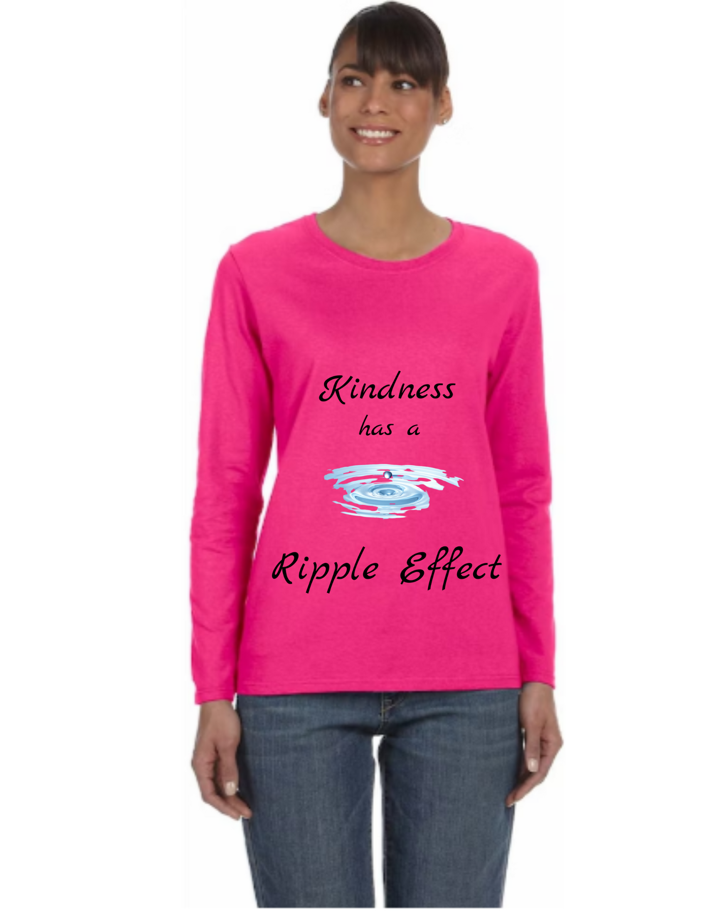 "Kindness" Women’s Long Sleeve T-Shirt