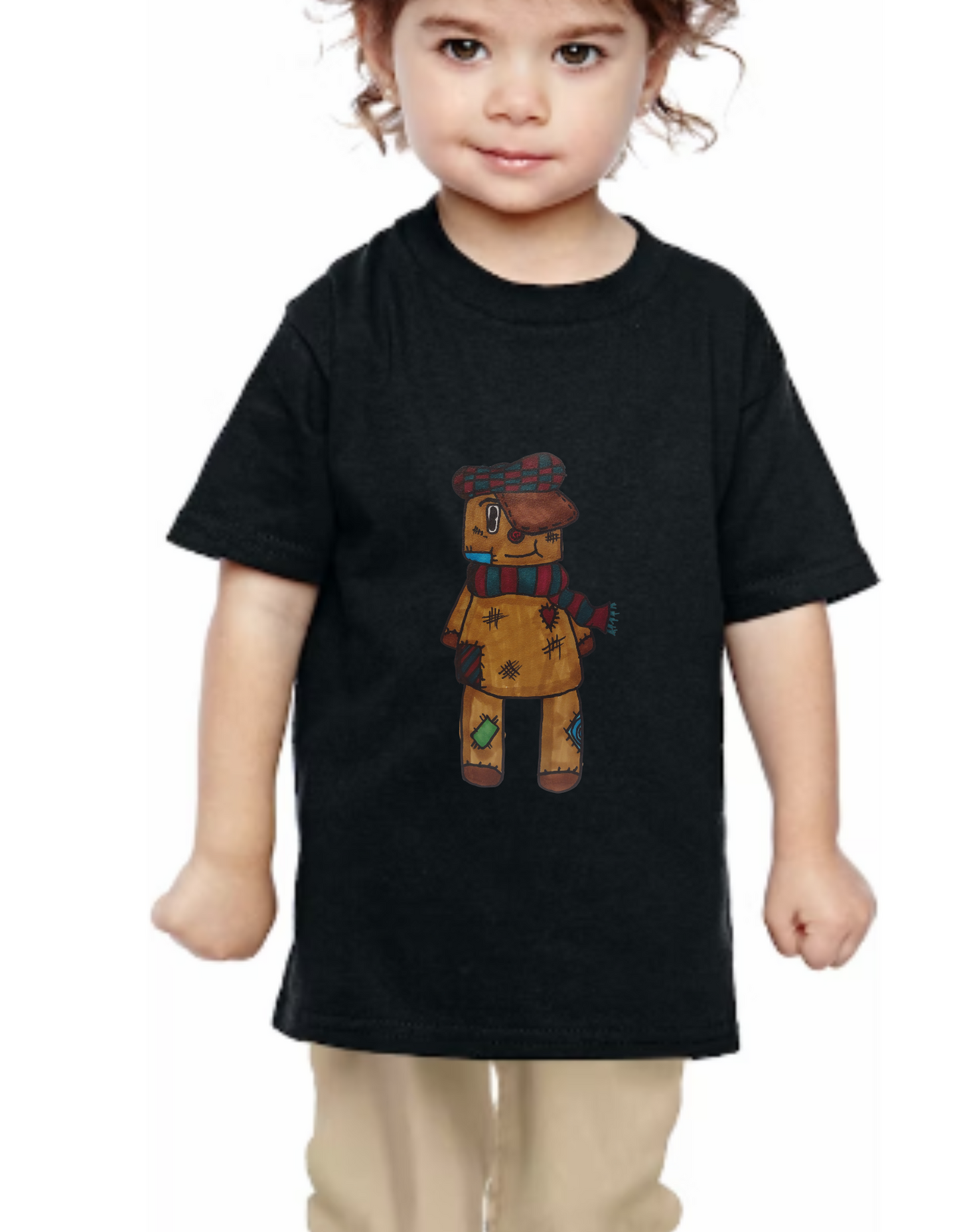 "Patch McButtons" Toddler T-Shirt