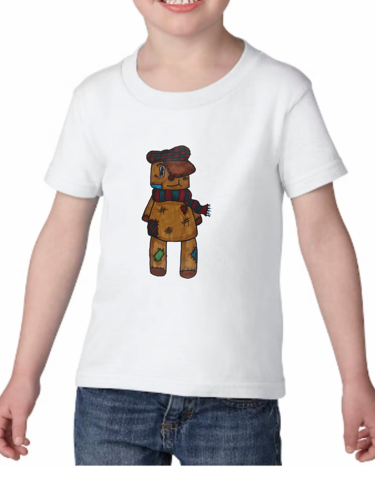 "Patch McButtons" Toddler T-Shirt