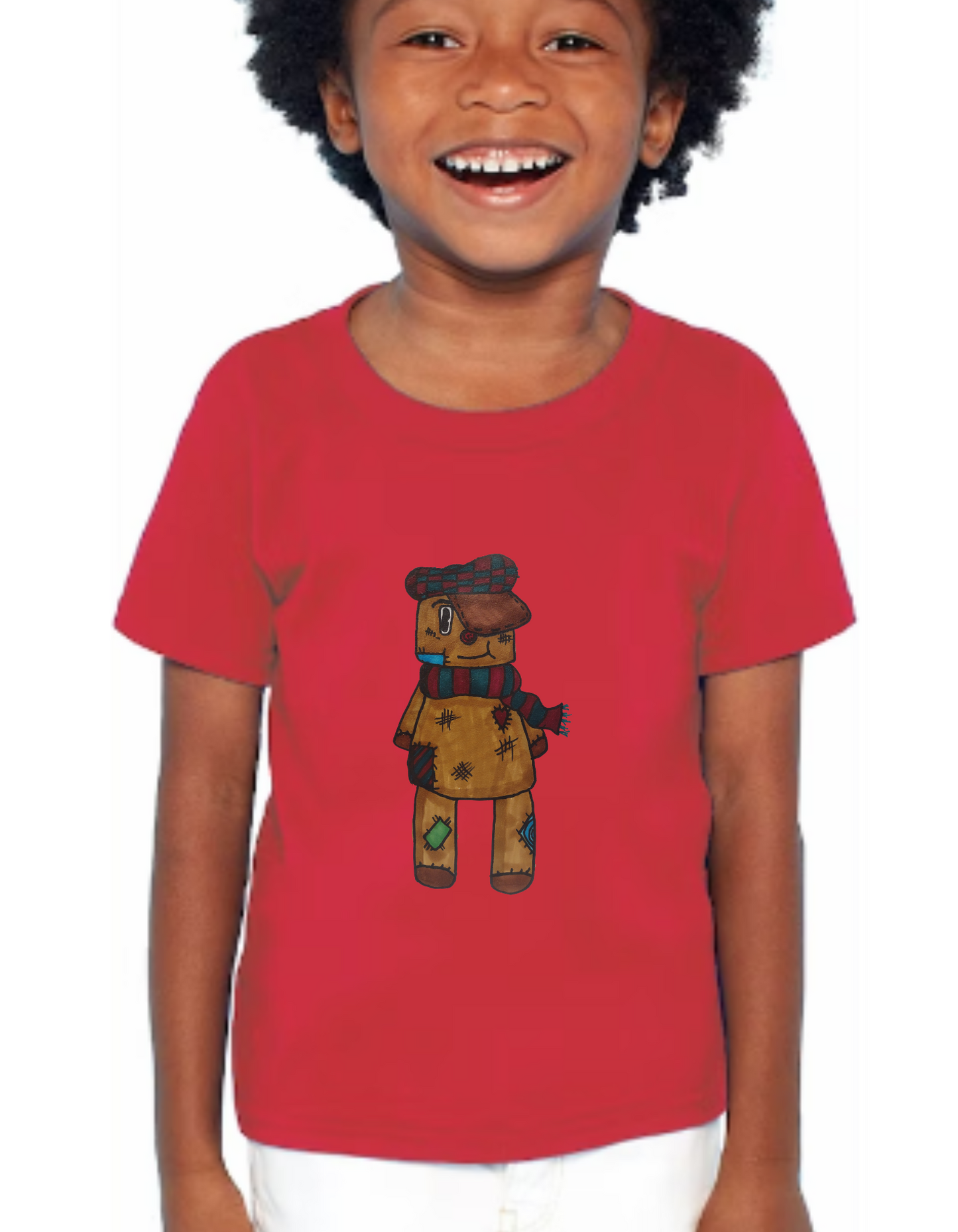 "Patch McButtons" Toddler T-Shirt