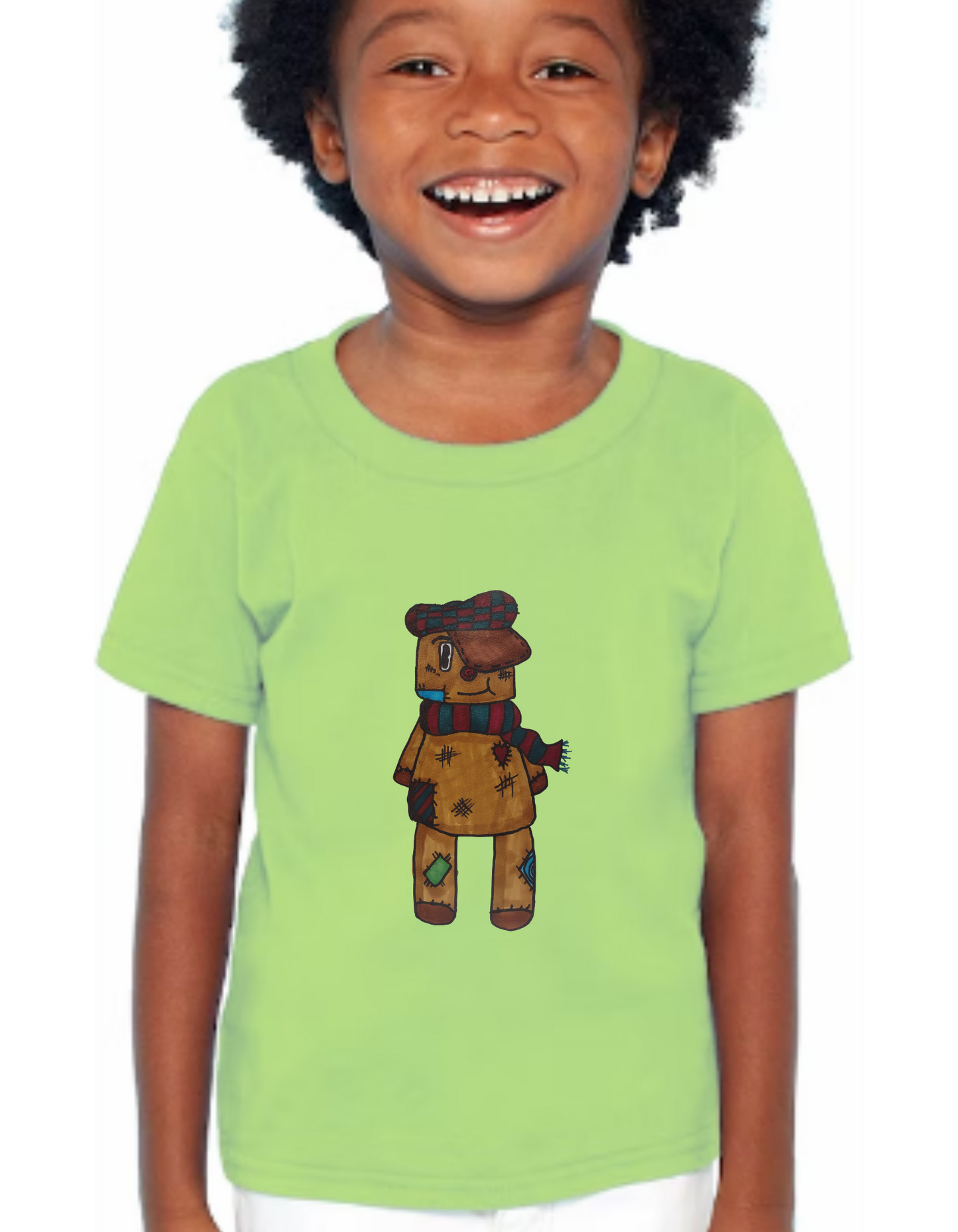 "Patch McButtons" Toddler T-Shirt