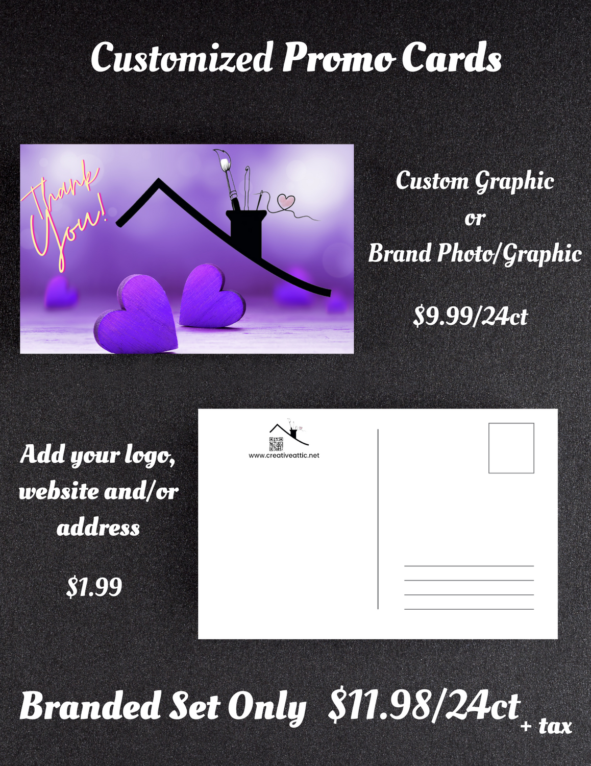Extensions Promo Card Customized Promo Cards – Crystalyn's Creative Attic