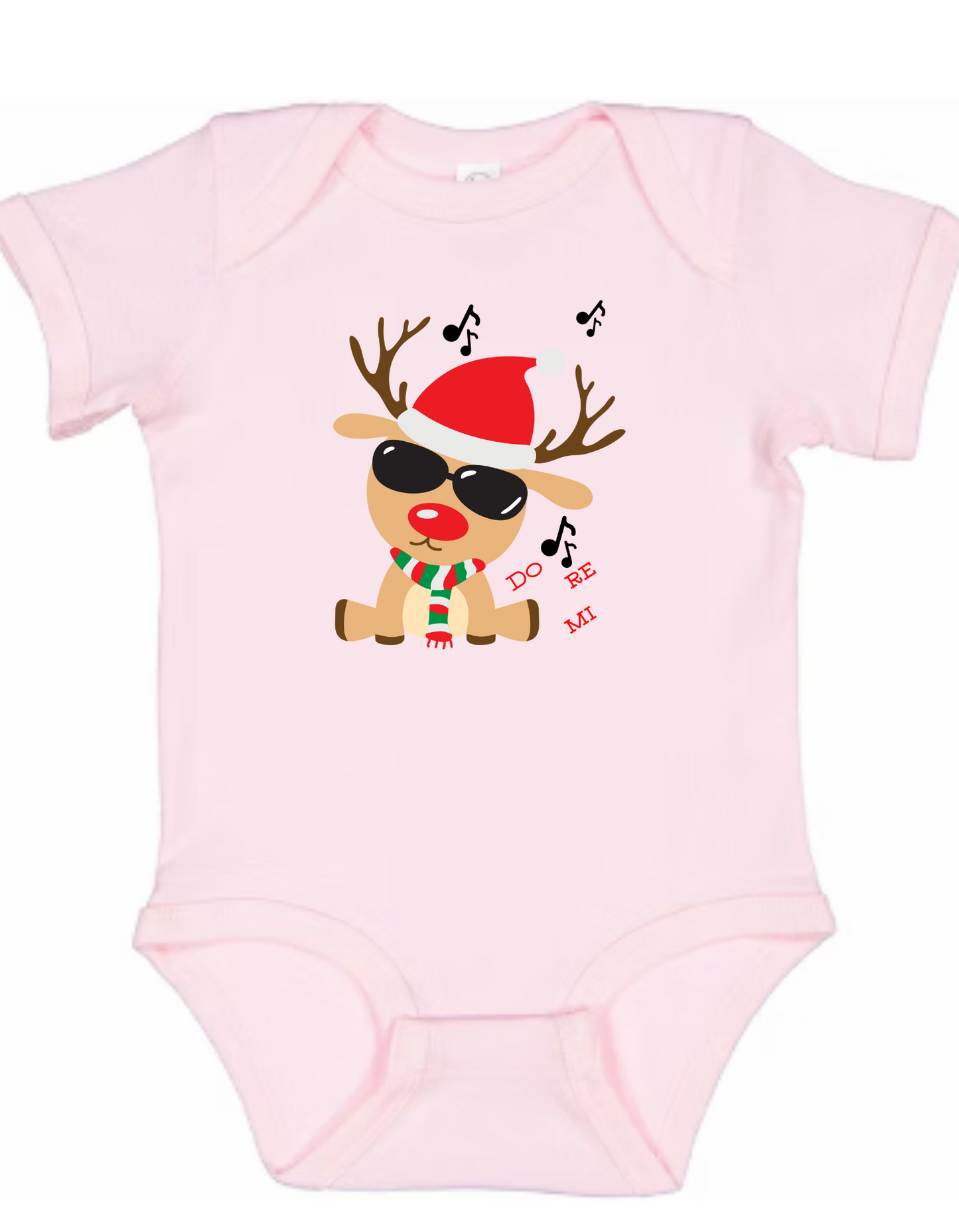 "Rockin' Rudy" Short Sleeve Baby Bodysuit