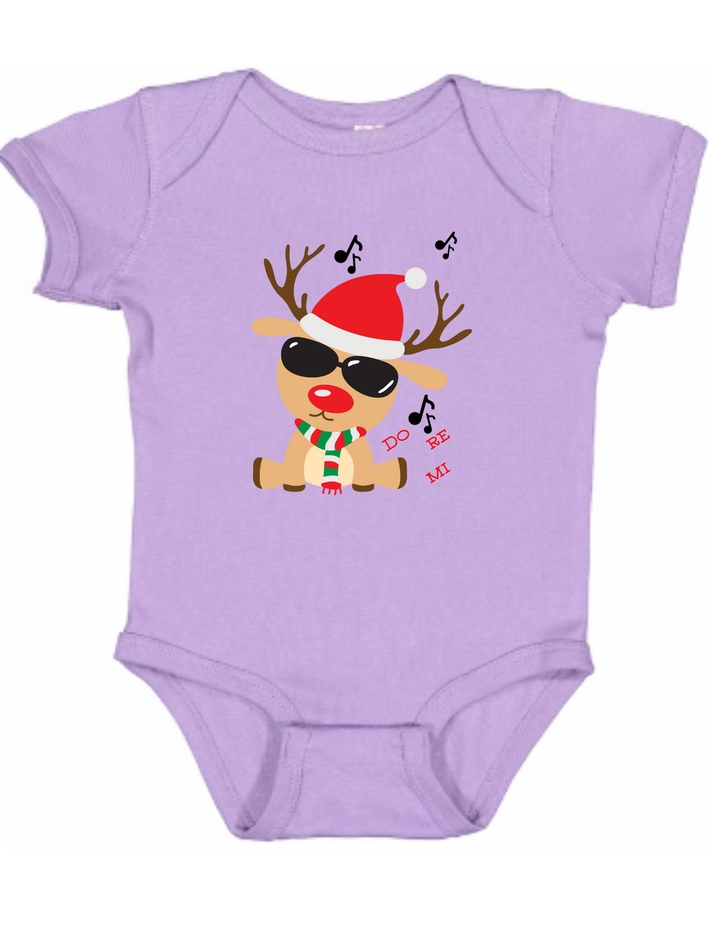 "Rockin' Rudy" Short Sleeve Baby Bodysuit