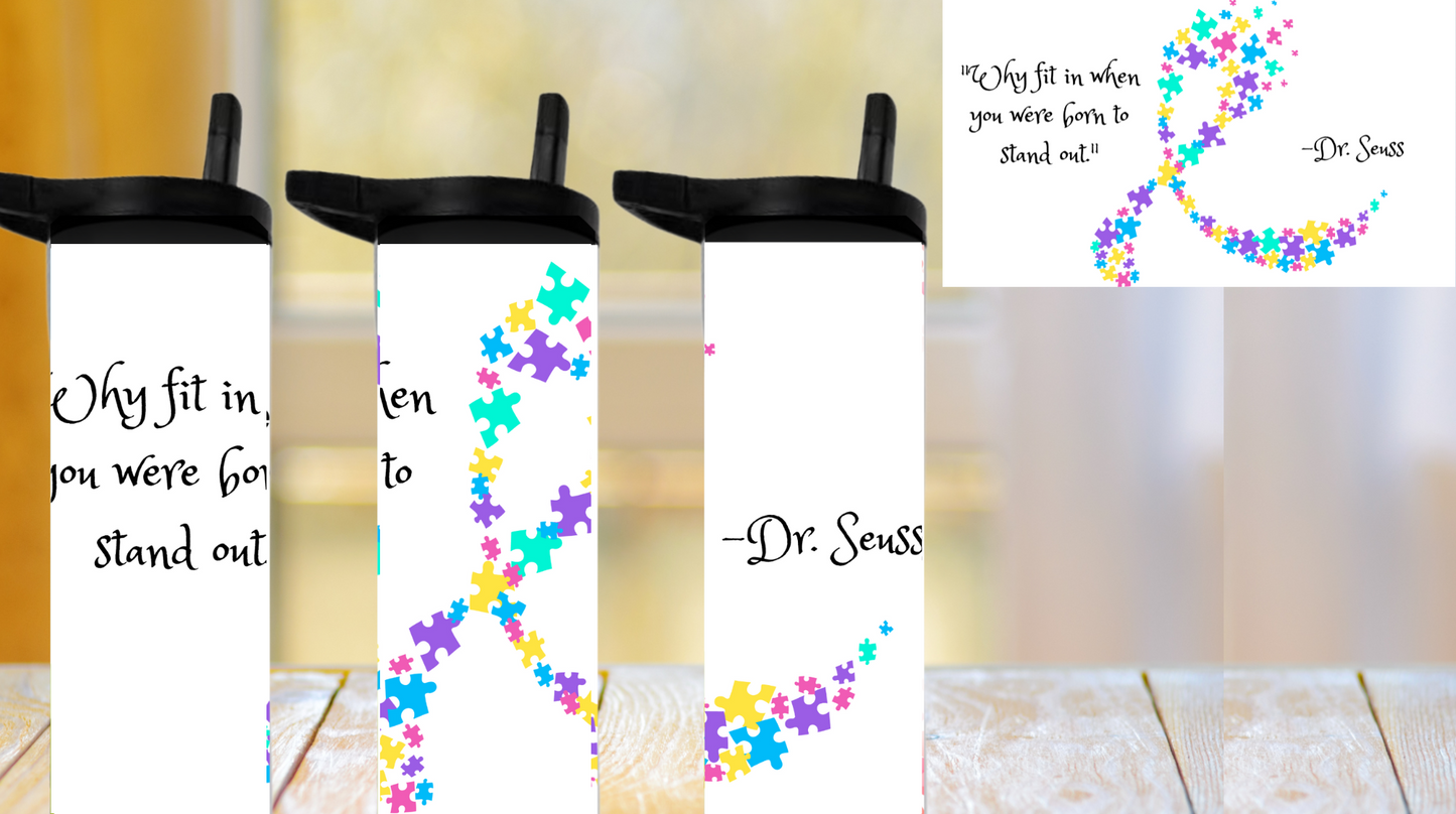 Autism Awareness Tumblers