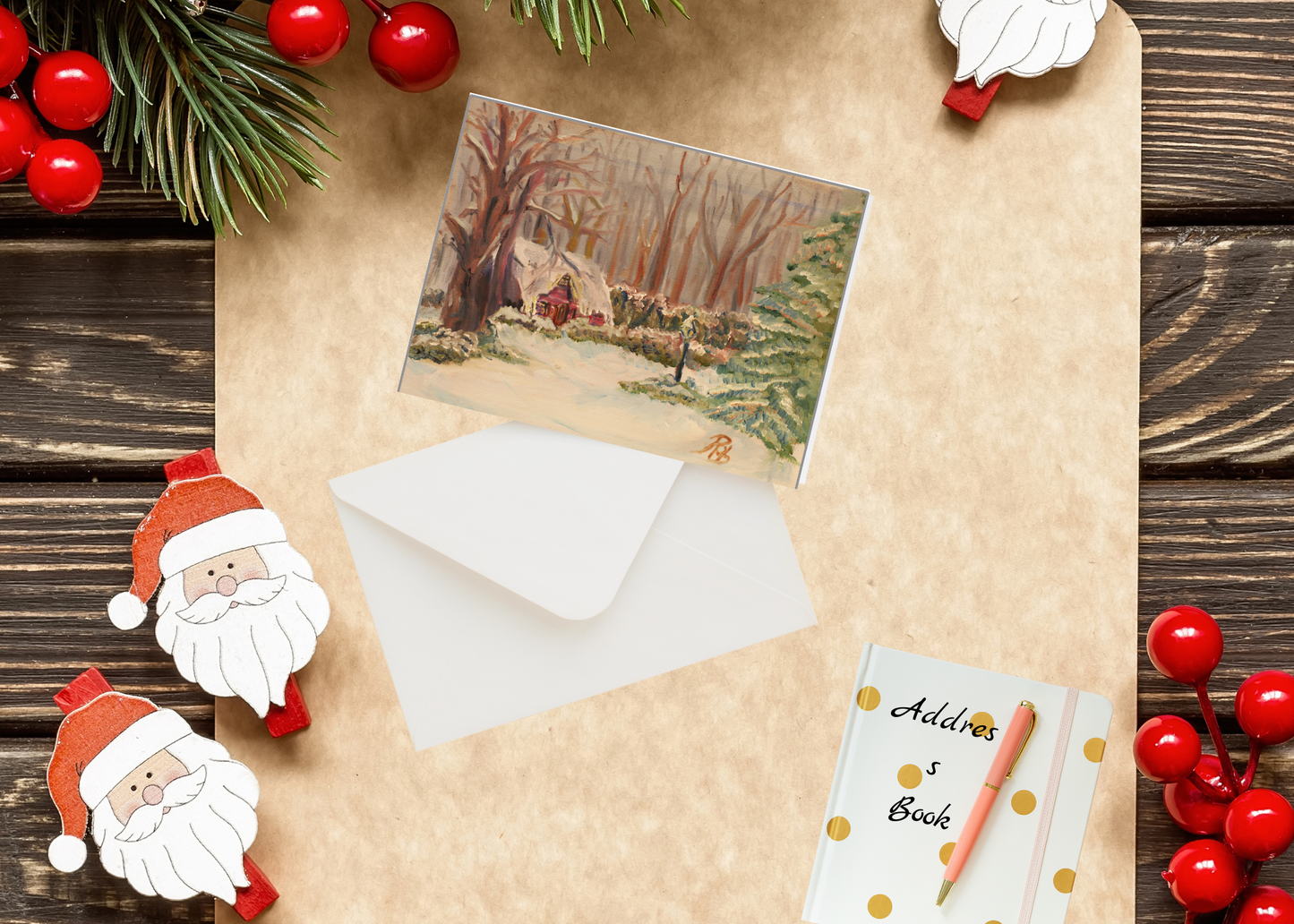 Winter/Christmas Note Cards/Postcards