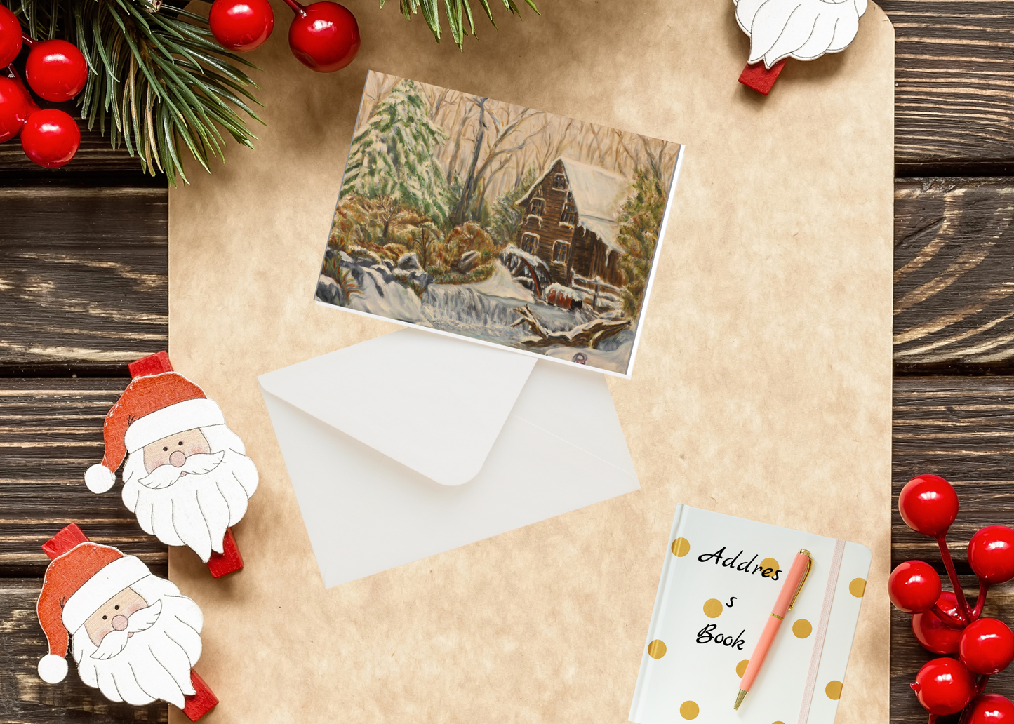 Winter/Christmas Note Cards/Postcards
