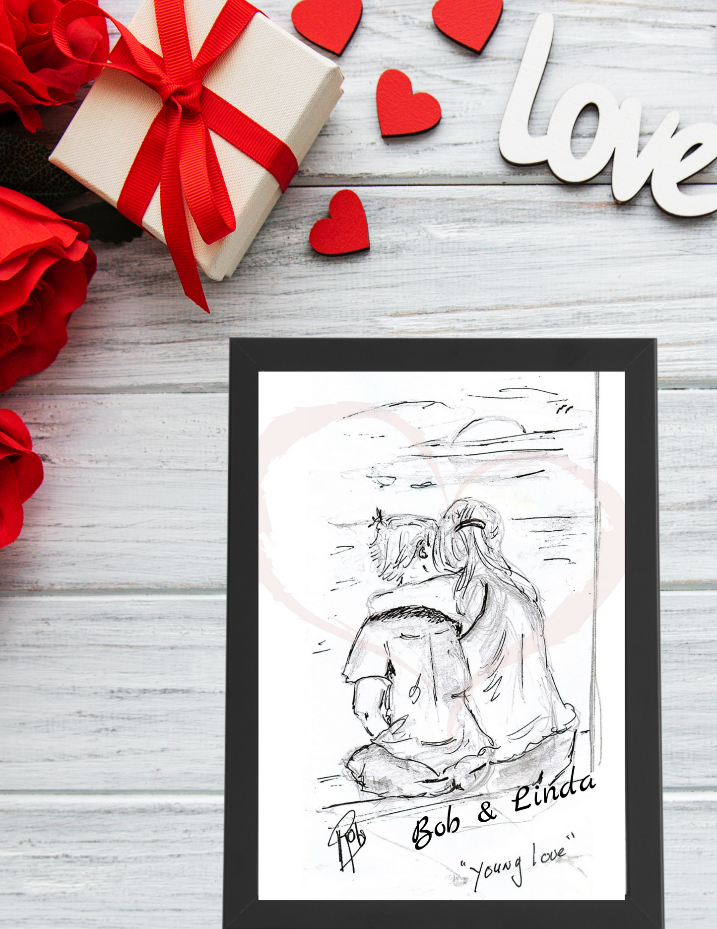 "Young Love" Wall Art & Note Cards