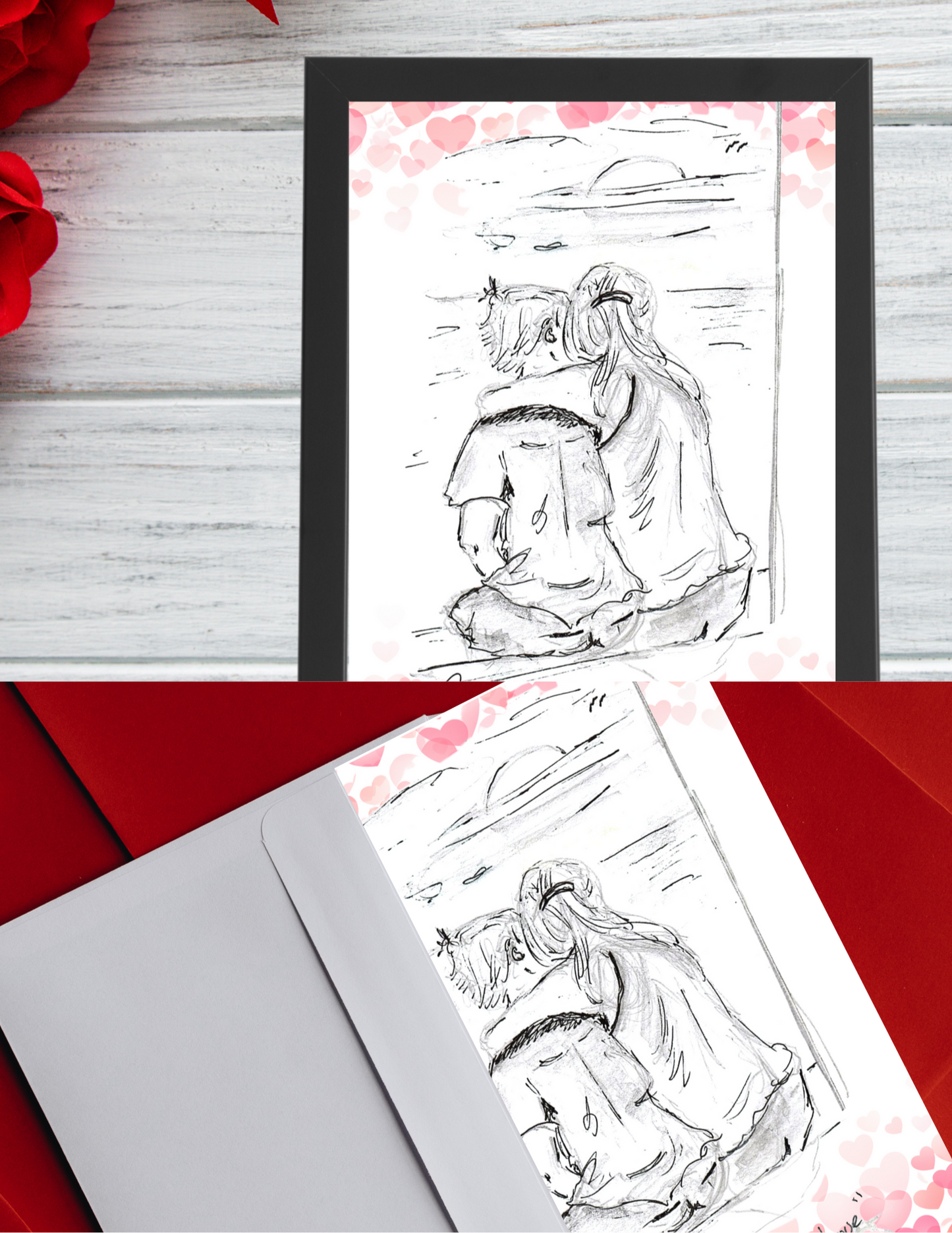 "Young Love" Wall Art & Note Cards