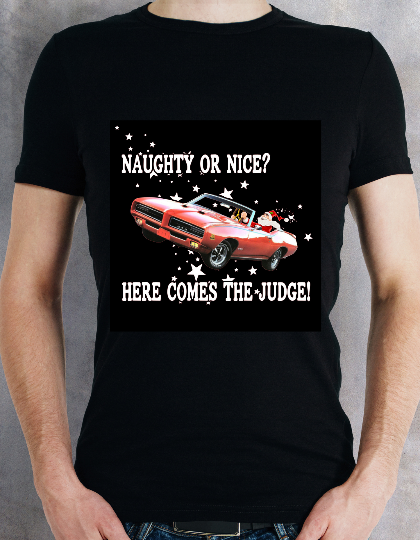 "Santa-Judge" Adult Shirt